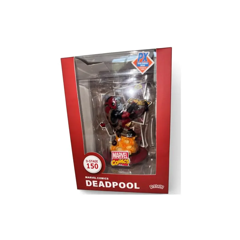Marvel Deadpool D Stage 150 Beast Kingdom SDCC 2024 PX Exclusive Statue Ltd 2000